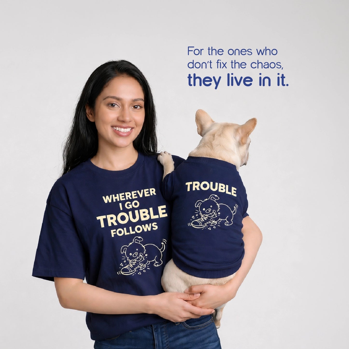 Matching Fit Combo – Stylish T-Shirt Combo for You & Your Pet