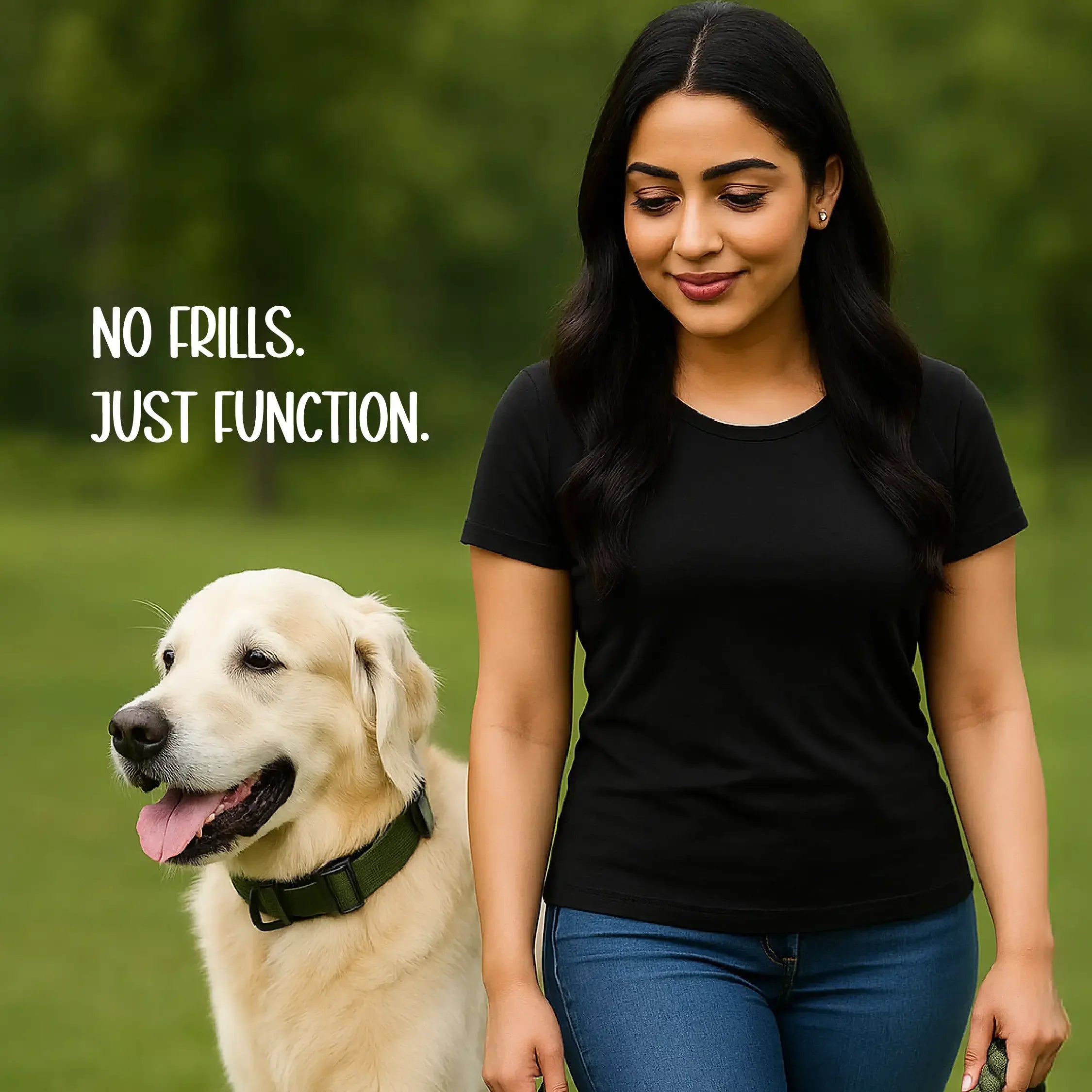 TitanK9 Tactical Collar | Secure Hold | Tactical Gear for Active Dogs - Tilting Heads
