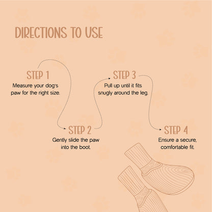 TenderTrek Silicone Boots | Waterproof, Anti-Slip, Comfy Fit