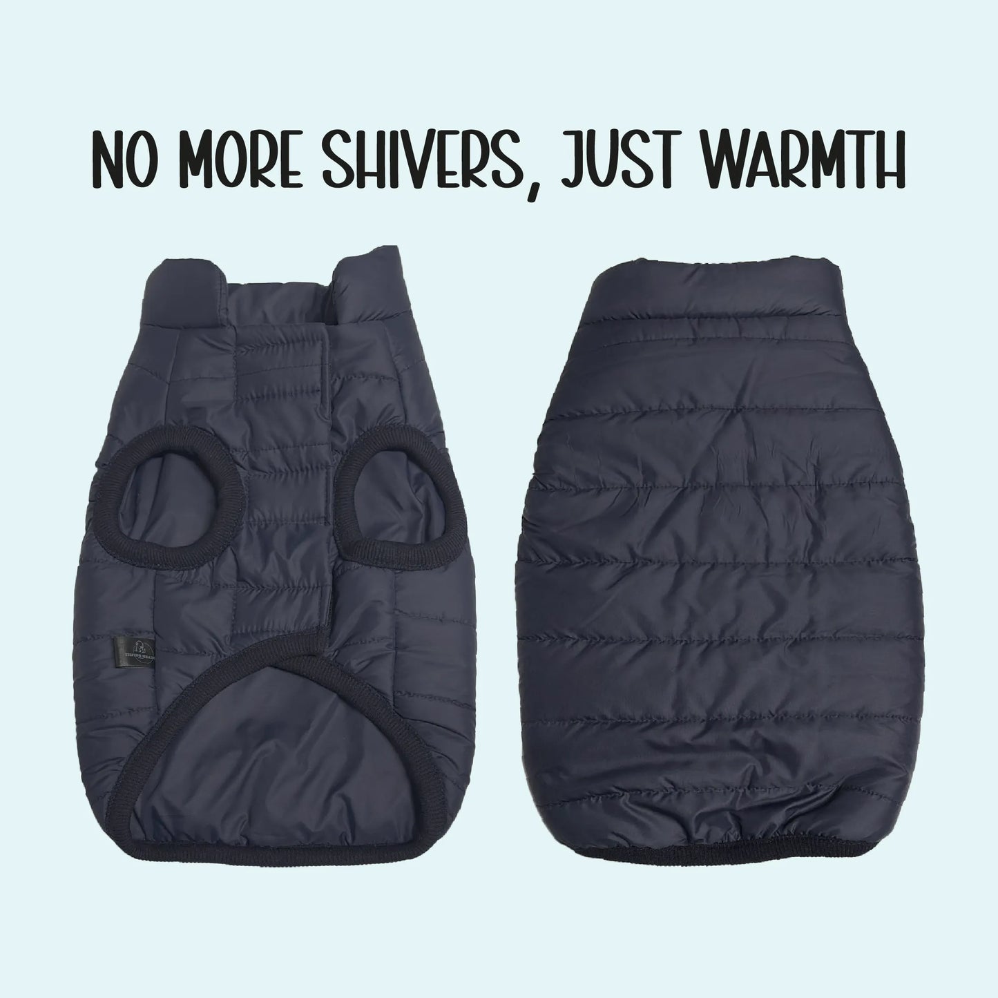 ThermaWrap Puffer Jacket | Waterproof, Lightweight & Warm Dog Jacket | Winter Comfort & Style