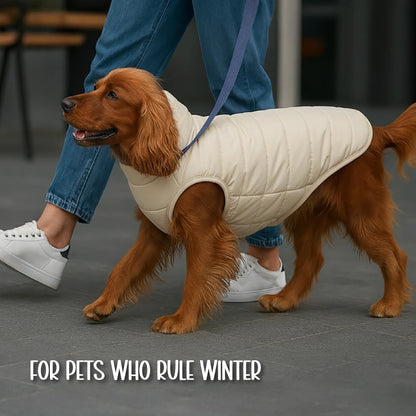 ThermaWrap Puffer Jacket | Waterproof, Lightweight & Warm Dog Jacket | Winter Comfort & Style