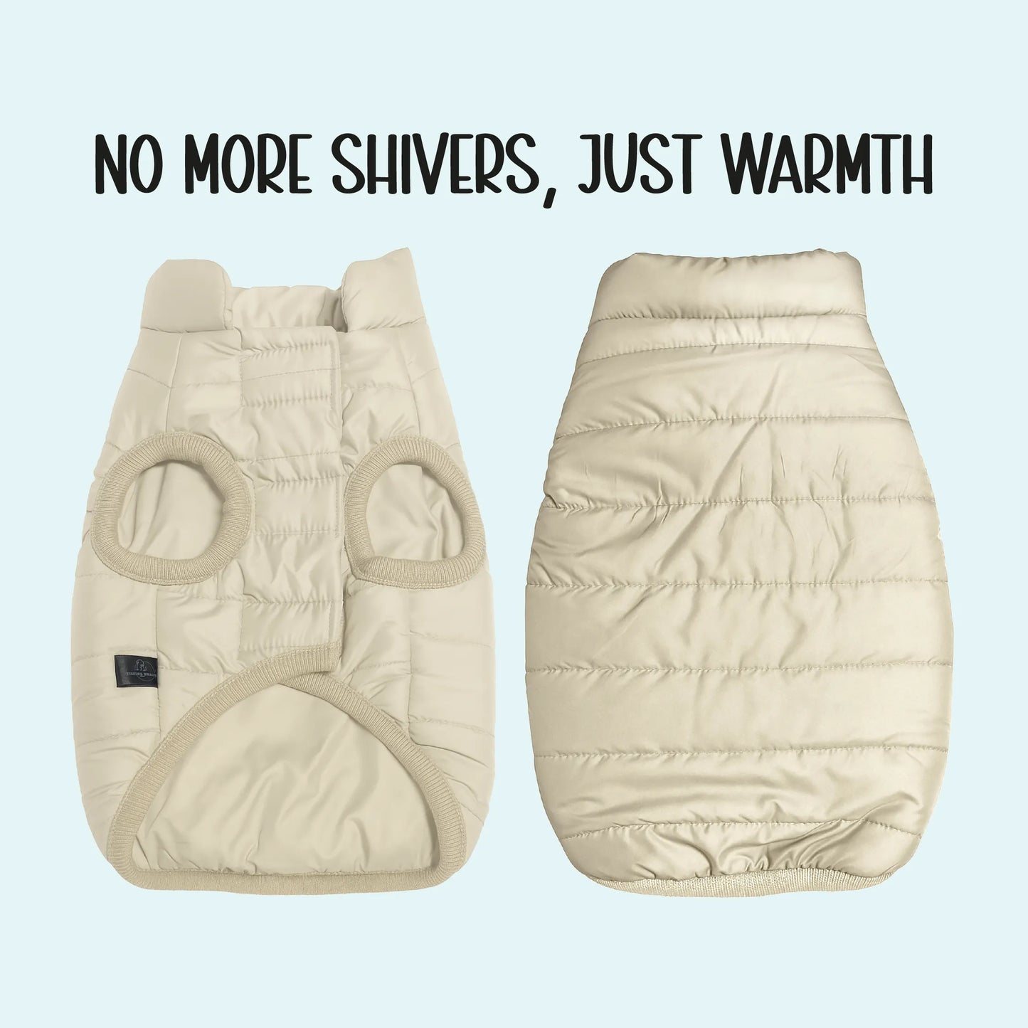 ThermaWrap Puffer Jacket | Waterproof, Lightweight & Warm Dog Jacket | Winter Comfort & Style