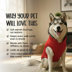 CalmFrost Puffer Jacket | Waterproof, Lightweight & Warm Dog Jacket | Winter Comfort & Style - Tilting Heads