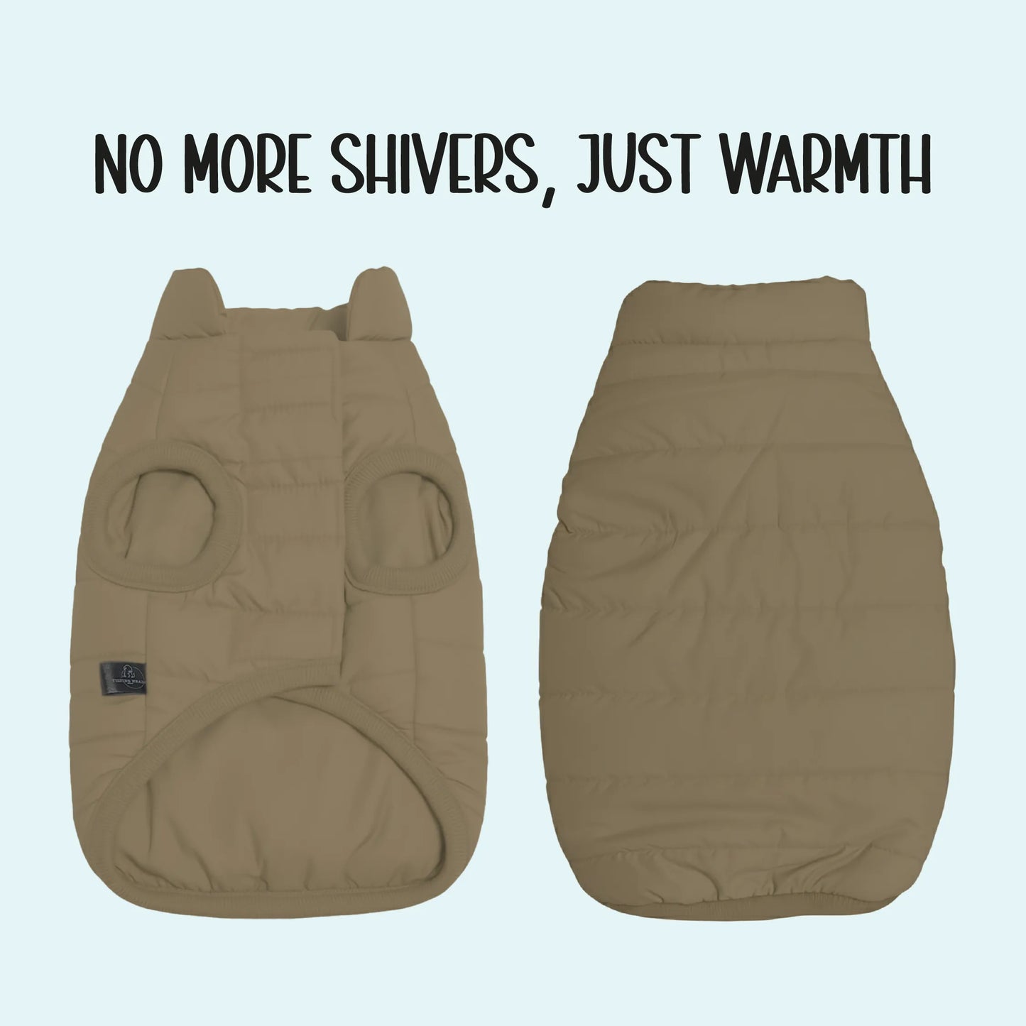 ThermaWrap Puffer Jacket | Waterproof, Lightweight & Warm Dog Jacket | Winter Comfort & Style