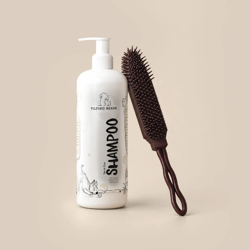 Tick & Flea Defense Kit for Dogs & Cats | Wash, Brush & Protect