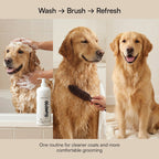 Tick & Flea Defense Kit for Dogs & Cats | Wash, Brush & Protect