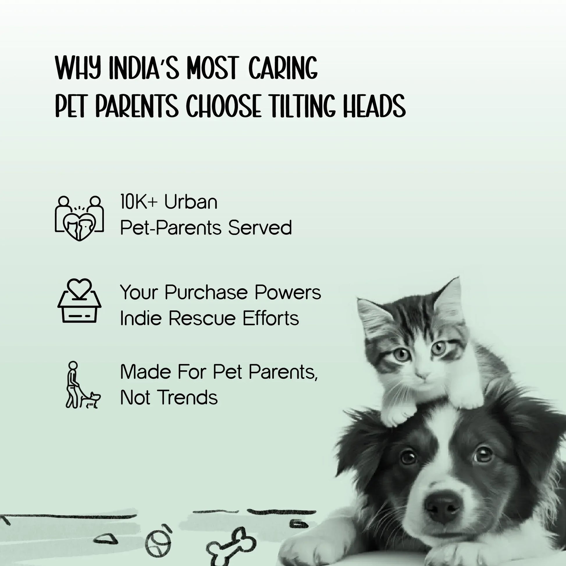 TitanGrip Leash | Buffer Spring Control | No-Jerk Walking - Tilting Heads