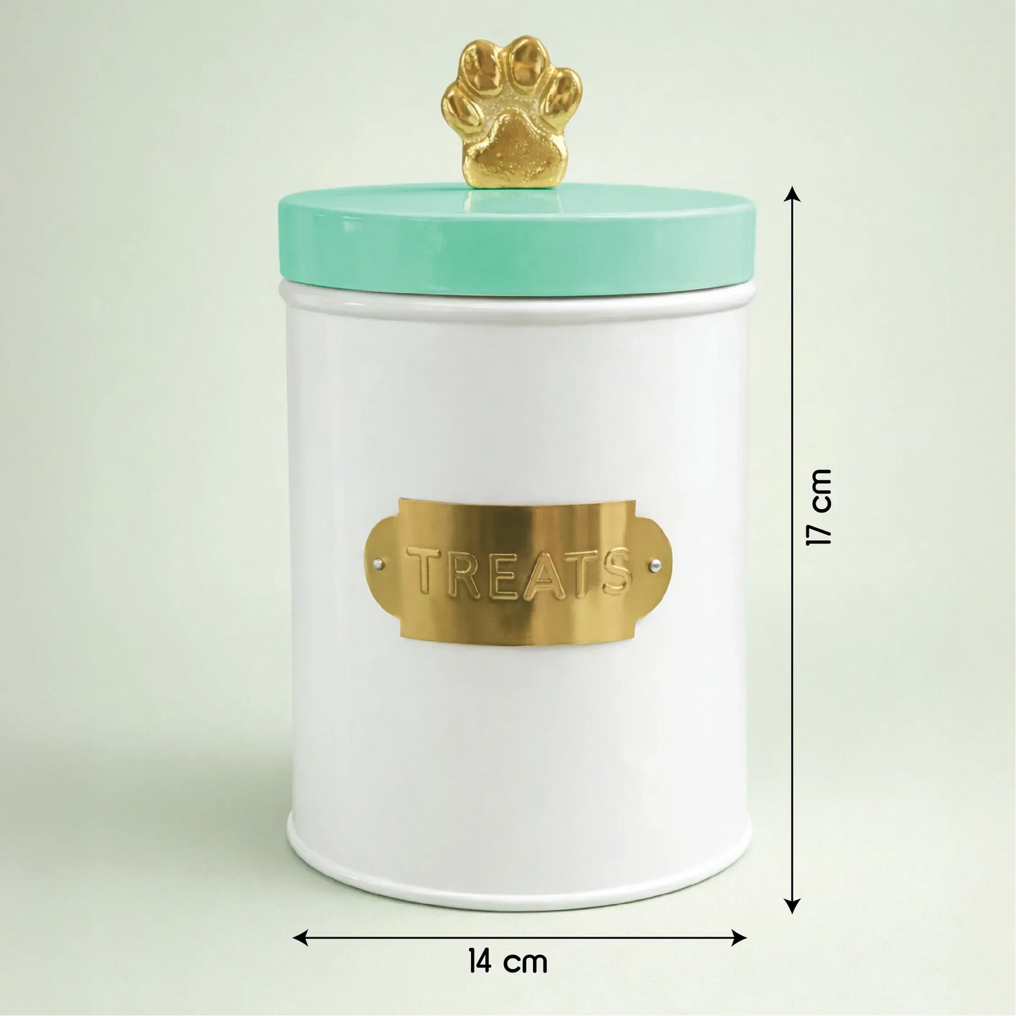 TreatElite Canister | Elevated, Fresh & Food-Safe Storage for Pet Treats - Tilting Heads