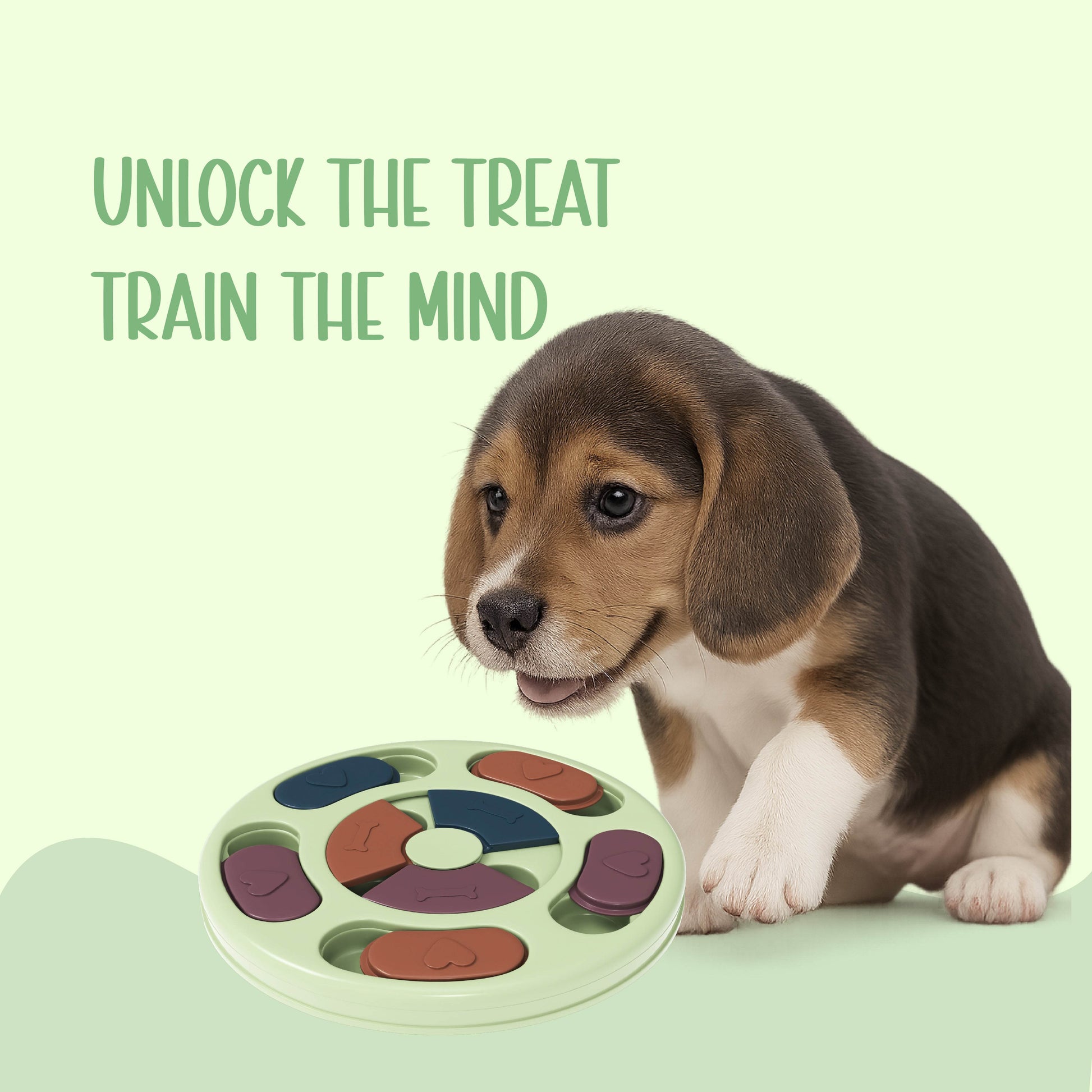 TreatMaze Feeder | Puzzle-based treat toy for engagement, Slow Eating, and Busting Boredom - Tilting Heads