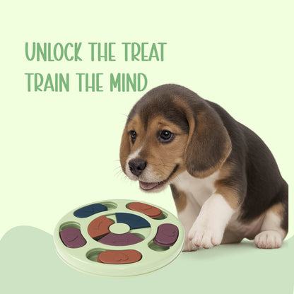 TreatMaze Feeder | Puzzle-based treat toy for engagement, Slow Eating, and Busting Boredom - Tilting Heads