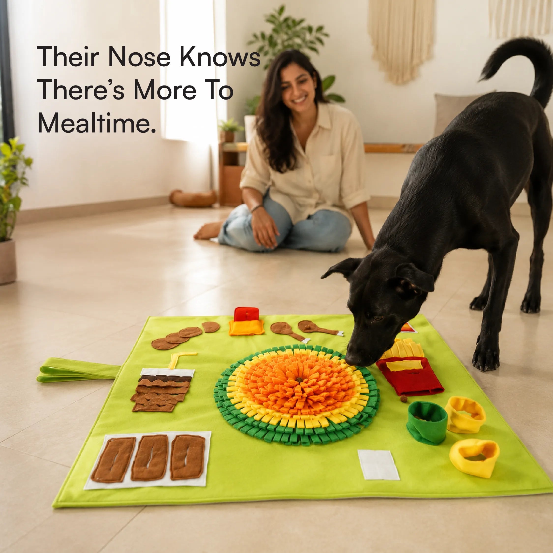 TreatTrail Mat | Snuffle Feeding & Enrichment Mat for Dogs