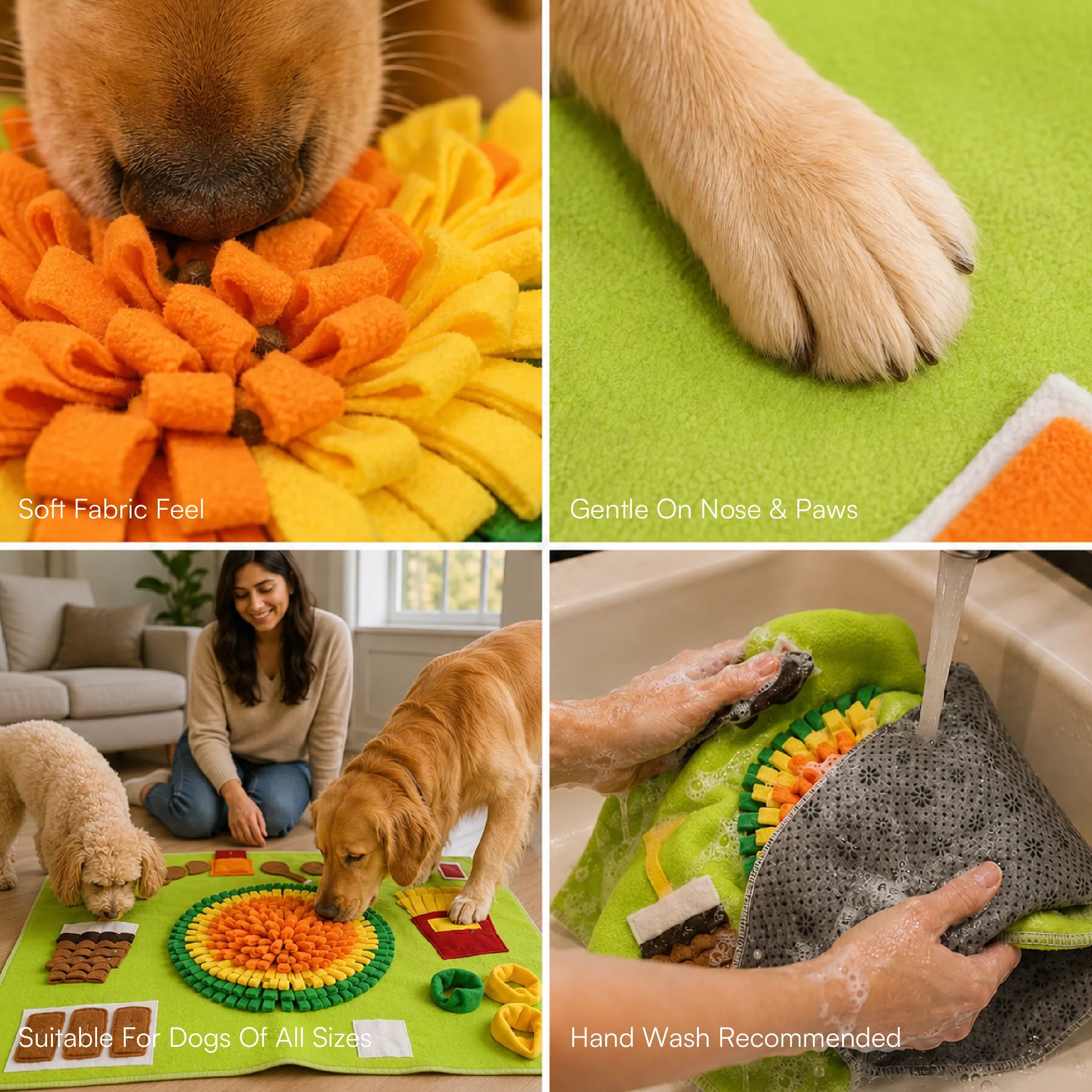 TreatTrail Mat | Snuffle Feeding & Enrichment Mat for Dogs