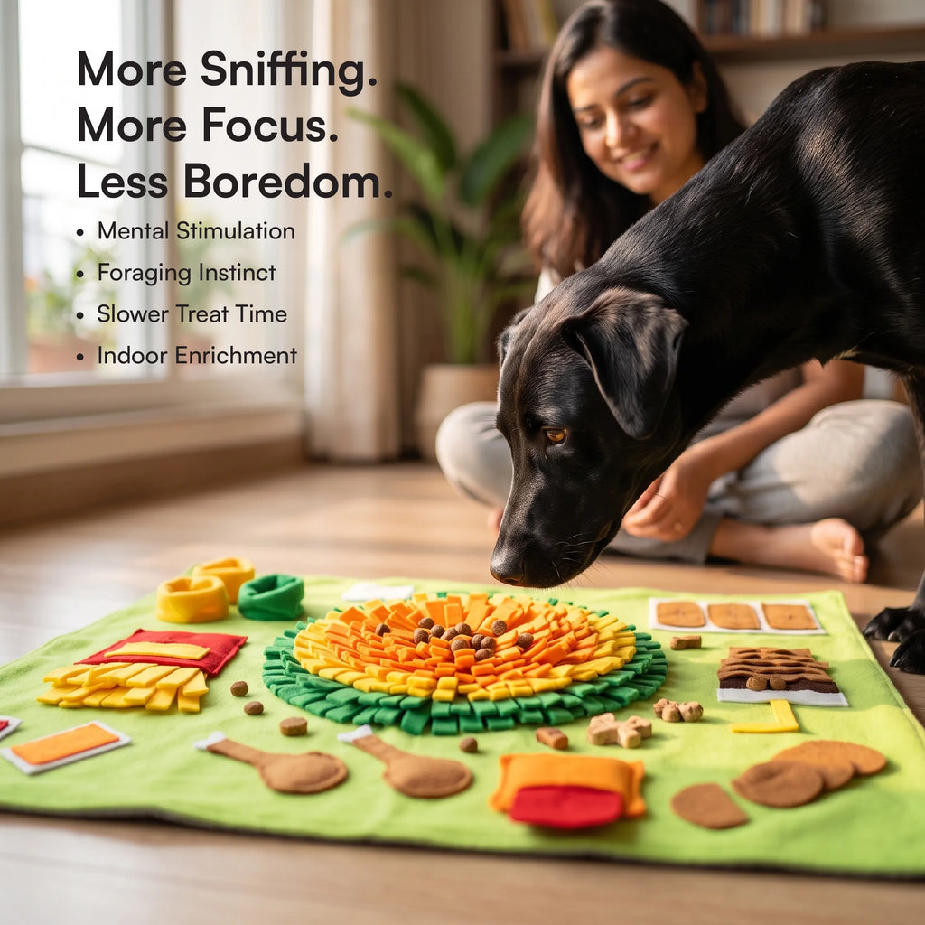TreatTrail Mat | Snuffle Feeding & Enrichment Mat for Dogs