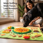 TreatTrail Mat | Snuffle Feeding & Enrichment Mat for Dogs