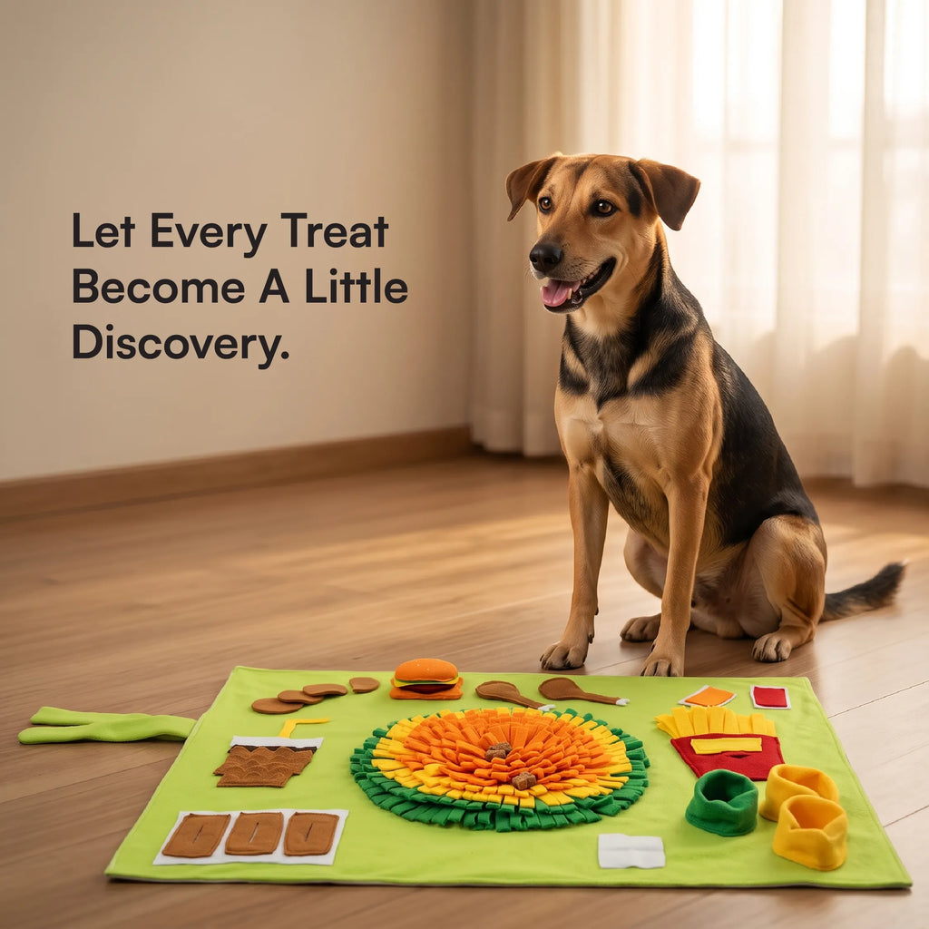 TreatTrail Mat | Snuffle Feeding & Enrichment Mat for Dogs