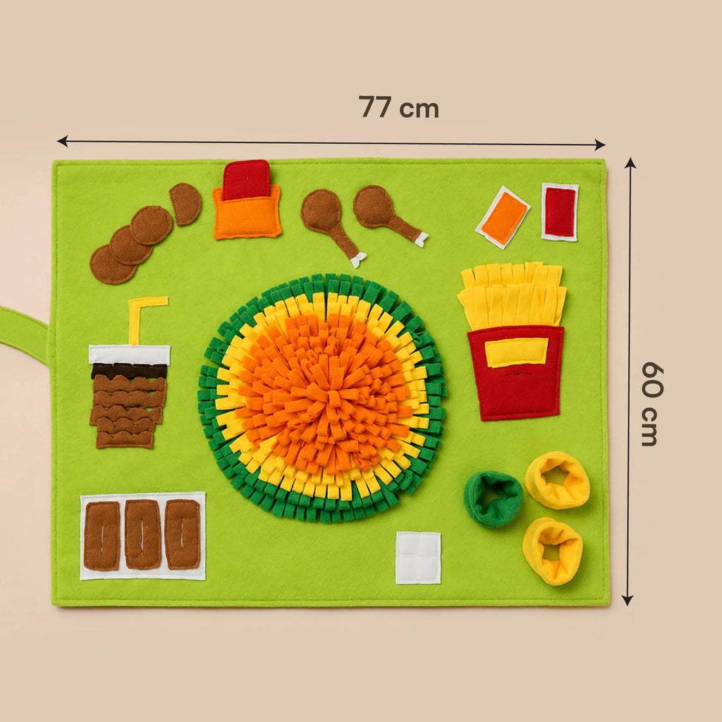 TreatTrail Mat | Snuffle Feeding & Enrichment Mat for Dogs
