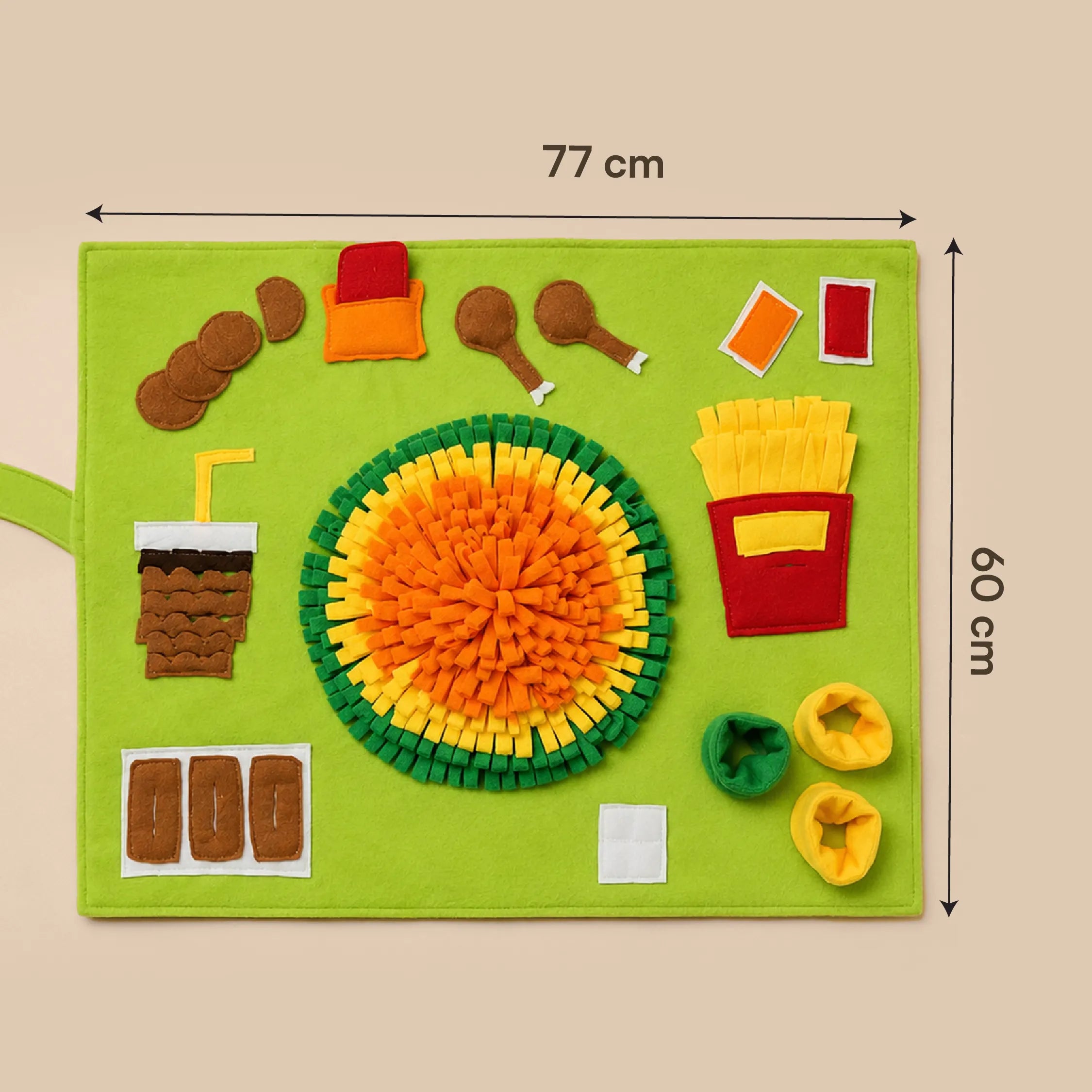 TreatTrail Mat | Snuffle Feeding & Enrichment Mat for Dogs