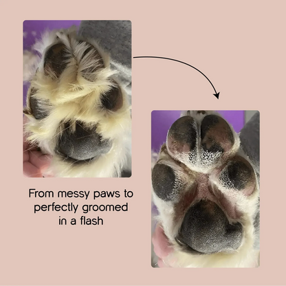 TrimEase Paw Trimmer | Precise & Gentle Grooming For Pets | Rechargeable & Safe - Tilting Heads