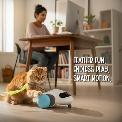 ZoomiChase Toy – Smart Motion Chase Toy for Curious, Active Pets - Tilting Heads