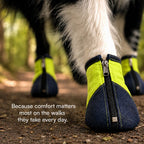BlueJay Sneaks | Denim Pet Boots | Non-Slip Comfort, Snug Everyday Fit
