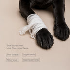 SafePlast Pet Bandage | Self-Adhesive First Aid Wrap For Dogs & Cat