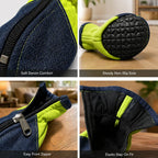 BlueJay Sneaks | Denim Pet Boots | Non-Slip Comfort, Snug Everyday Fit