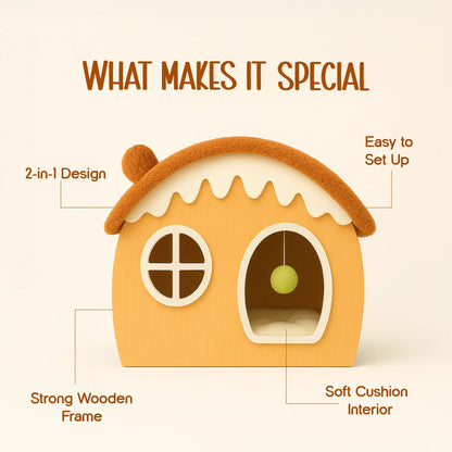 CozmoHaus – A Cute, Cozy Home for Your Pet’s Play & Rest Time - Tilting Heads