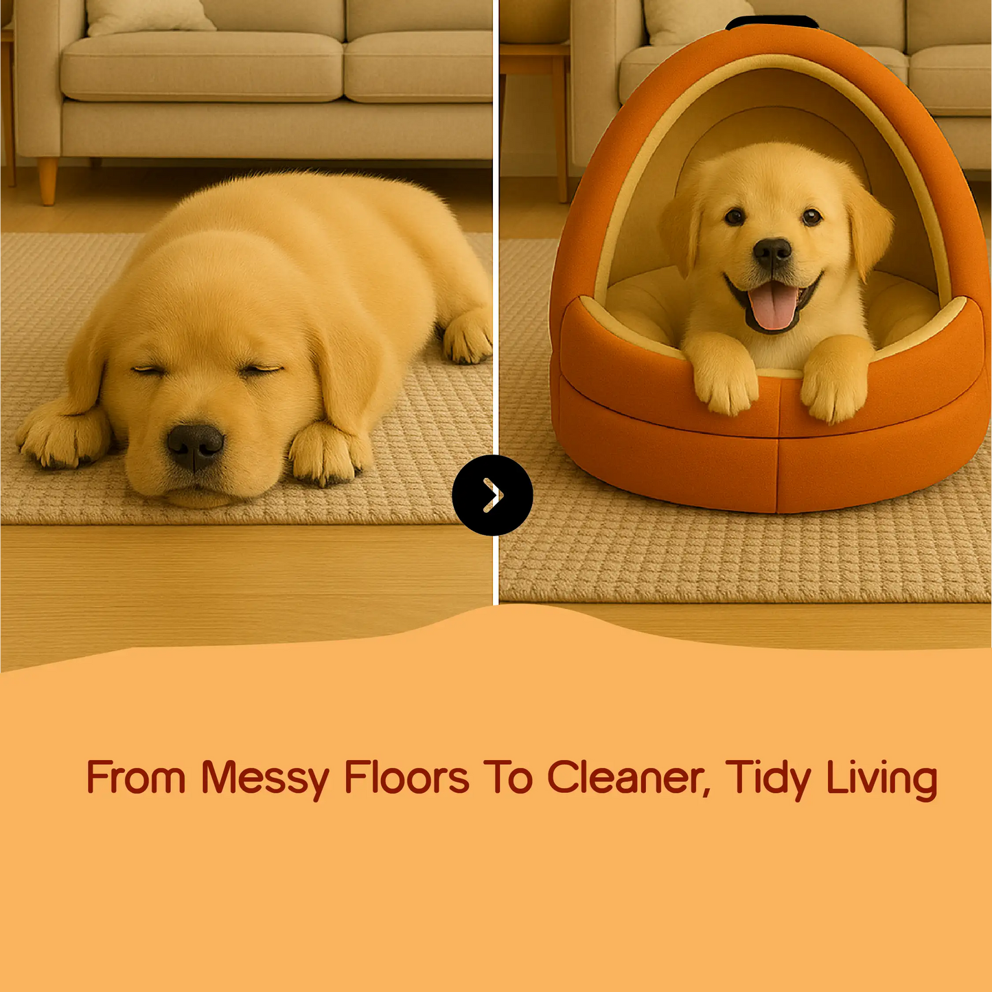 NestlePet Bed | Premium Velvet Touch with Removable Cushion