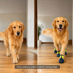 BlueJay Sneaks | Denim Pet Boots | Non-Slip Comfort, Snug Everyday Fit