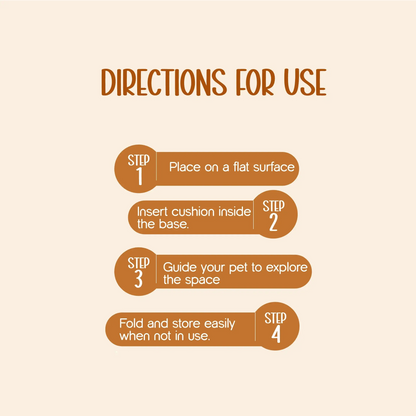 CozmoHaus – A Cute, Cozy Home for Your Pet’s Play & Rest Time - Tilting Heads