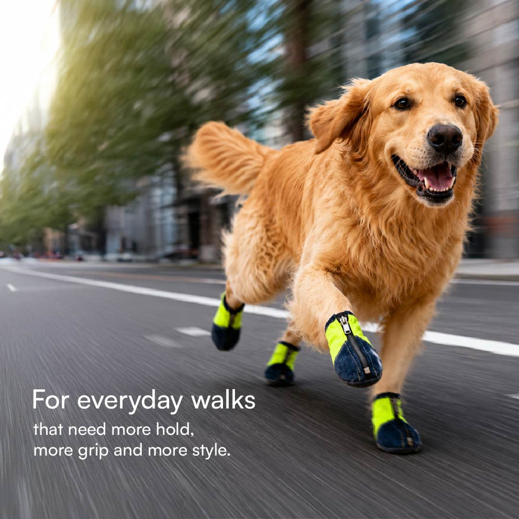 BlueJay Sneaks | Denim Pet Boots | Non-Slip Comfort, Snug Everyday Fit