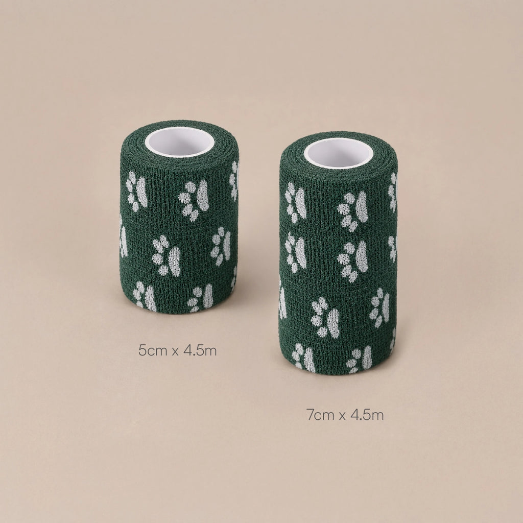 SafePlast Pet Bandage | Self-Adhesive First Aid Wrap For Dogs & Cat