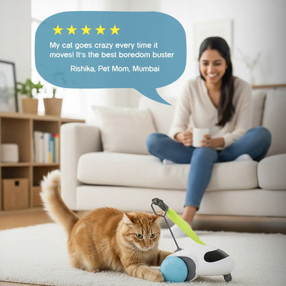 ZoomiChase Toy – Smart Motion Chase Toy for Curious, Active Pets - Tilting Heads
