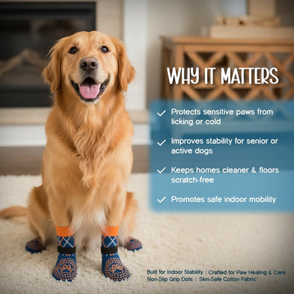 TreadCore Pet Socks – Anti-Slip Comfort for Safe Paws - Tilting Heads