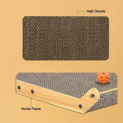 ScratchSpire – Smart Scratch Board for Active Cats & Furniture Protection