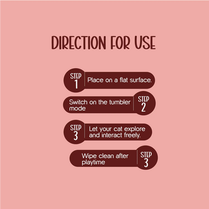 BellBop Toy – A Rolling Bell Toy That Keeps Cats Active & Happy - Tilting Heads