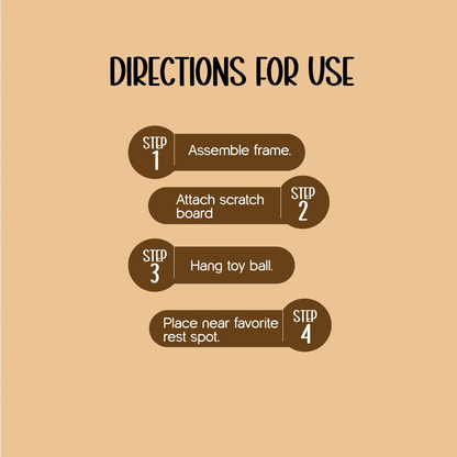 ScratchSpire – Smart Scratch Board for Active Cats & Furniture Protection