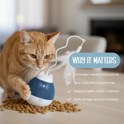 AutoWhirl Spinner – Smart Treat Dispenser for Cats