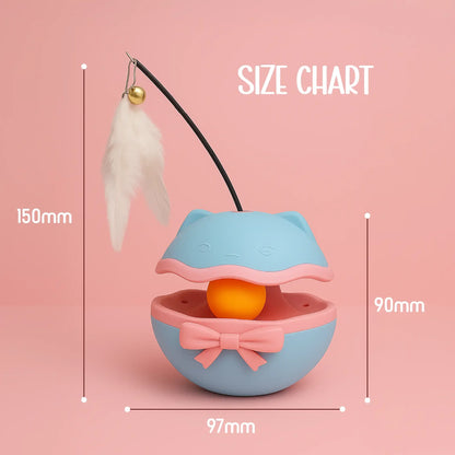BellBop Toy – A Rolling Bell Toy That Keeps Cats Active & Happy - Tilting Heads