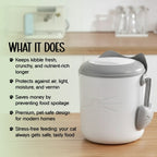 Nutriseal vault -Catit Pixi Smart Vacuum - Sealed Food Storage | Perfect Vaccum Food Storage Option - Tilting Heads
