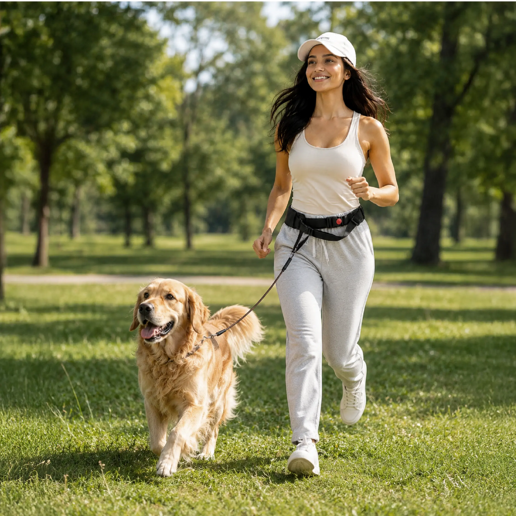 Hands-Free Dog Belt