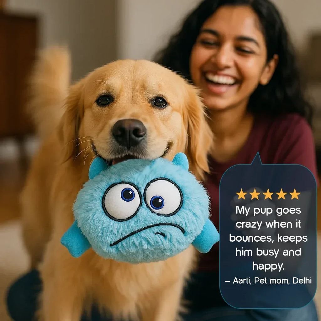 WiggleWag Pet Toy | Endless Fun for Your Pup - Tilting Heads