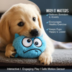 WiggleWag Pet Toy | Endless Fun for Your Pup - Tilting Heads