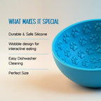 Wobble Bowl – Slow Feeding Made Fun for Healthy, Happy Pets - Tilting Heads