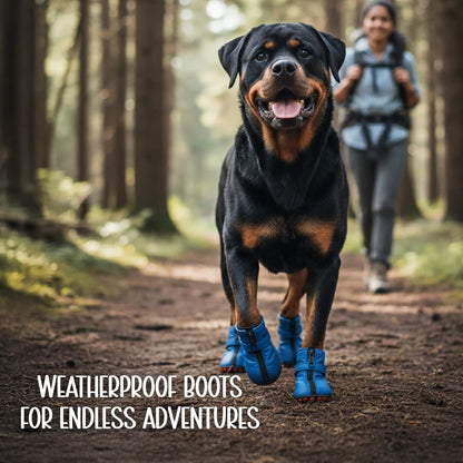 WildTrail Boots | Waterproof Dog Boots | Non-Slip Soles | Perfect for All Terrains
