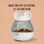 Wobble whisk-Catit Pixi Mouse Treat Dispenser | Interactive Treat Wobble | Smart Play & Feeder for Cats - Tilting Heads