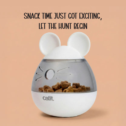 WobbleWhisk Treat Dispenser | Interactive Treat Wobble | Smart Play for Cats