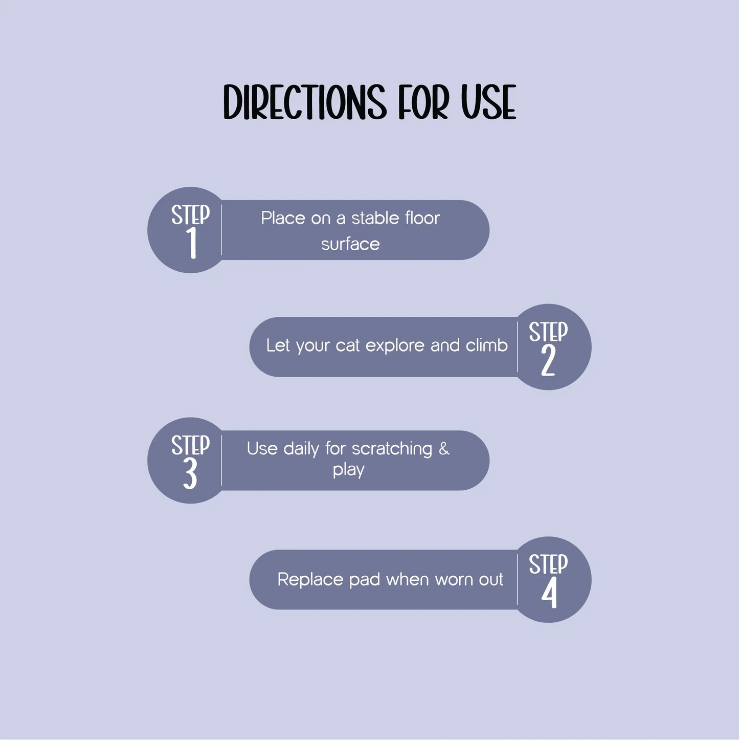 Zen Curve Scratcher – Multifunction Wooden Cat Scratch & Lounge