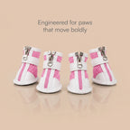 Zoomie Boots – Secure Fit with Zipper & Strap | All-Terrain Paw Safety