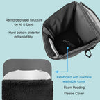 AeroShell Backpack – Protective Pet Travel Carrier with Comfort Fit - Tilting Heads
